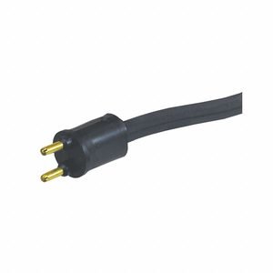 DAYTON Cord Set: Straight, 25 in Cable Lg, Power Cord
