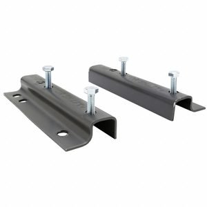DAYTON U-Frame Adapt-O-Mount: 9 1/2 in Overall Lg, 2 in Overall Wd, 1 in Overall Ht, Steel, 1 PR