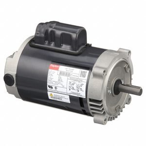 DAYTON Jet Pump Motor: 56C Frame Size, C-Face, Open Drip Proof, Capacitor-Start, 1/2 hp, 3450 RPM