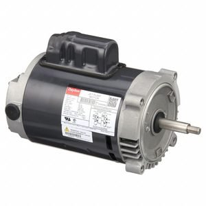 DAYTON Jet Pump Motor: 56J Frame Size, C-Face, Open Drip Proof, Capacitor-Start, 1/2 hp, 3450 RPM