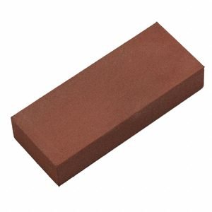 DIAMOND D Rubrite Cleaning Stone: Polishing Fine, 1 in Overall Lg, 2 in Overall Wd, 5 in Overall Ht
