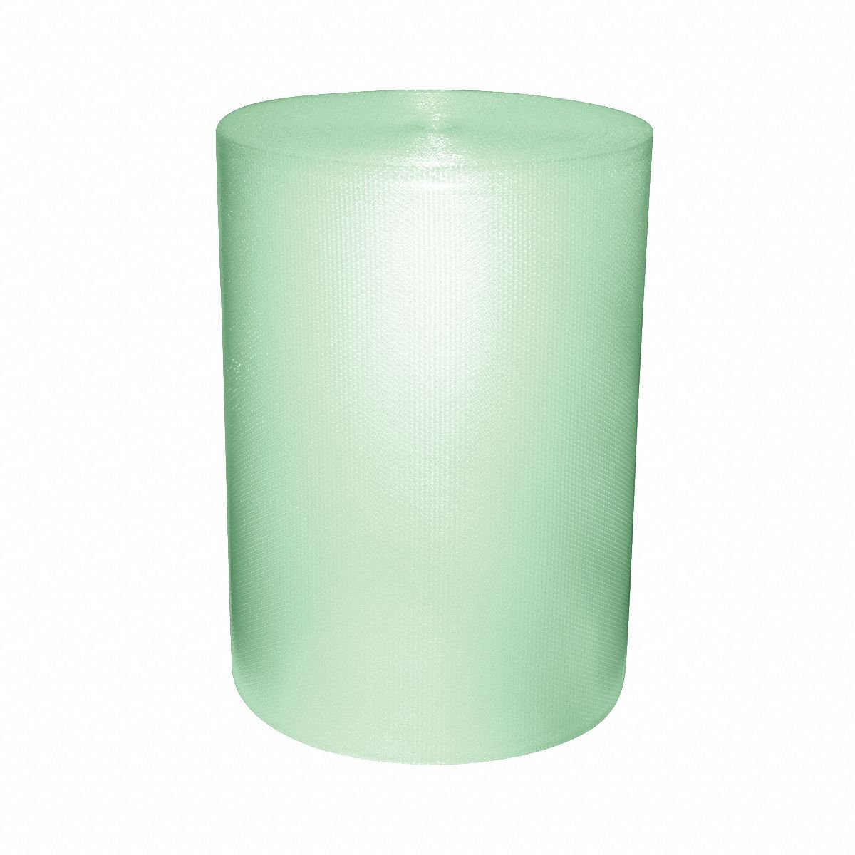DURABUBBLE Bubble Roll: 3/16 in Bubble Size, 48 in Roll Wd, 750 ft Roll Lg, Green, Non-Perforated