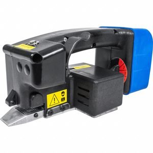 ENCORE PACKAGING Battery Powered Sealer: Fits 1/2 in to 3/4 in Strap Wd, Friction Weld, Battery