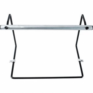 Tubing Bag Dispenser: 15 in Wd, 12 in Ht, 10 in Dp, Steel, 12 in Max Recommended Bag Wd