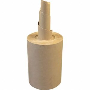 Kraft Paper: 12 in Roll Wd, 1,200 ft Roll Lg, 12 1/2 lb Roll Wt, 30 lb Basis Wt