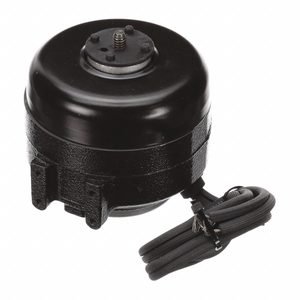 FASCO Unit Bearing Motor: Cast Iron Frame, Double Foot/Rear Mounting, 1,550 RPM RPM, 115V AC, CWLE