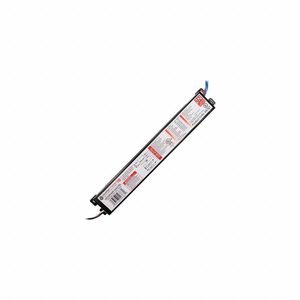 GE LAMPS Fluorescent Ballast: 120 to 277V AC, 1/2 Lamps Supported, 38 W_59 W Bulb Watt