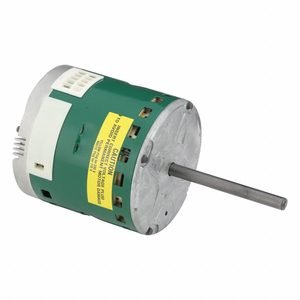GENTEQ HVAC Motor: Evergreen® EM, 48 Frame Size, Belly Band, ECM, Open Air Over, 1/3 hp, 4.1/2.8 A