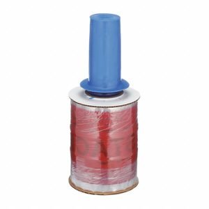 GOODWRAPPERS Stretch Wrap Film: Do Not Break Load, 80 ga Gauge, 5 in Overall Wd, 500 ft Overall Lg