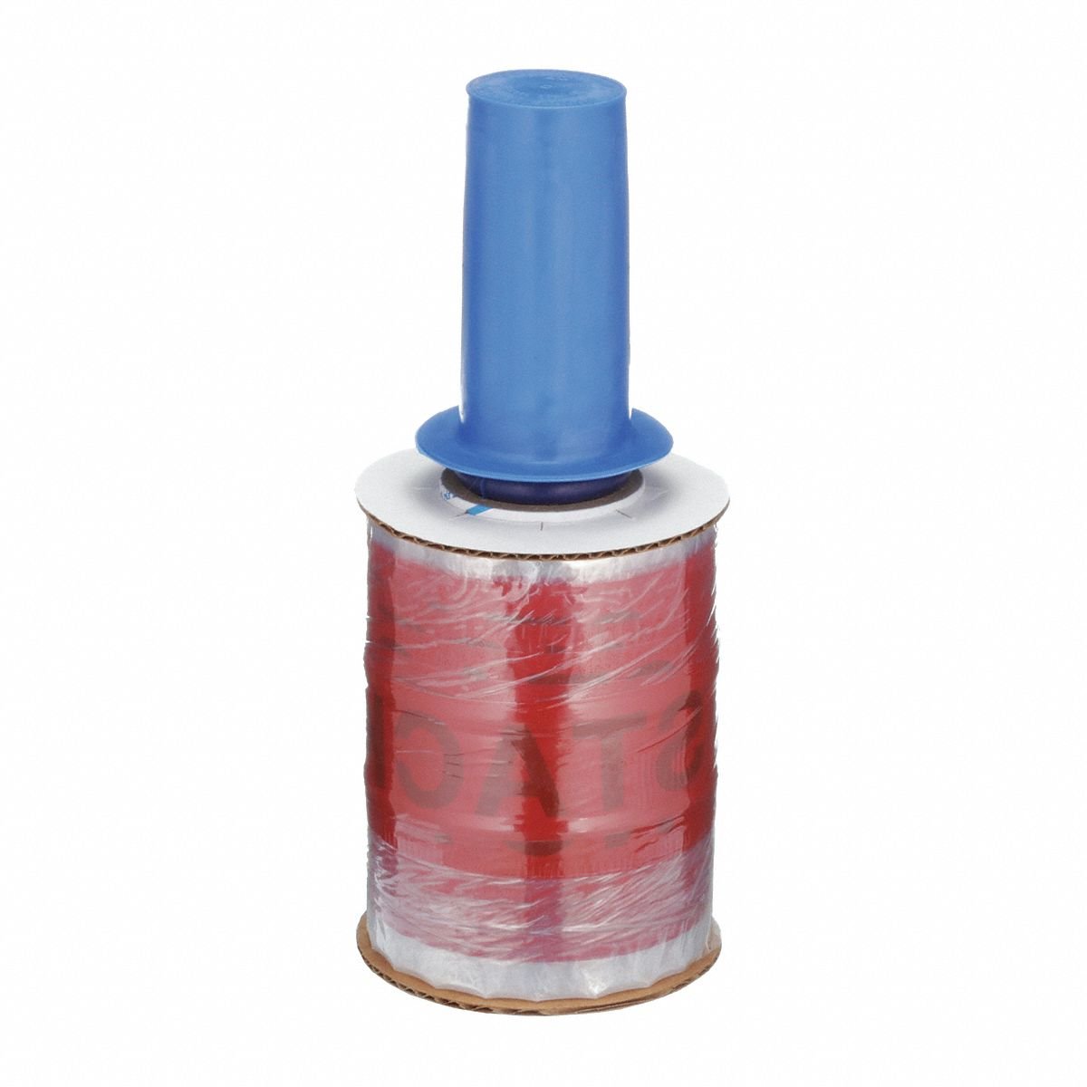 GOODWRAPPERS Stretch Wrap Film: Do Not Double Stack, 80 ga Gauge, 5 in Overall Wd, 500 ft Overall Lg