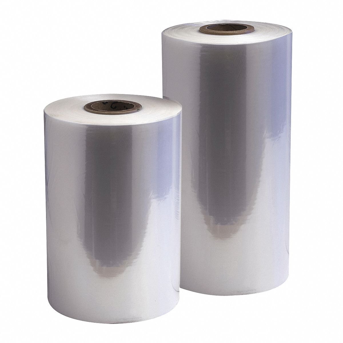 Heat Activated Shrink Film: 75 ga Thick, 12 in Roll Wd, 3,500 ft Roll Lg, Clear, 240°F