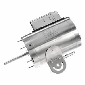 LEESON Washdown Motor: Permanent Split Capacitor, 1/2 hp Horsepower, 1,145 RPM RPM, 115/230V AC