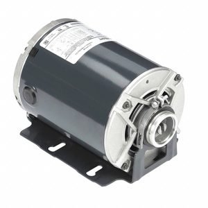 LEESON Carbonator Pump Motor: 48Y Frame Size, Cradle Base, 115/230V AC, 1/2 hp, 1,725 RPM