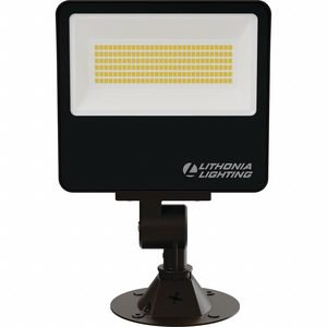 LITHONIA LIGHTING Floodlight: 3,500 lm_5,500 lm_7,500 lm, 3000K/4000K/5000K, 56 W, 120 to 277V AC