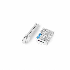 LUTRON LED Retrofit Kit: EcoSystem Digital Control, CFL, 1 Lamps, 900 lm, 3500K, KN-Case Square, 1
