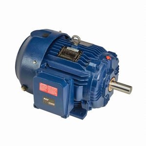 MARATHON MOTORS Severe Duty Motor: 3 hp Horsepower, 1,770 RPM RPM, 460V AC, 182T Frame Size, TENV, H