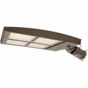 Parking Lot Light Fixture: LED, Slipfitter/Knuckle Mount, 30,021 lm_30,844 lm_31,641 lm, 200 W