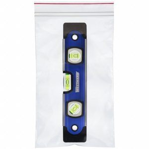 MINIGRIP RED LINE Reclosable Bag: 2 mil Thick, 2 in Wd, 3 in Lg, Hang Hole Not Included, 1,000 PK