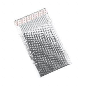 Bubble Mailers,7.5x11",Silver,PK72: 72 PK