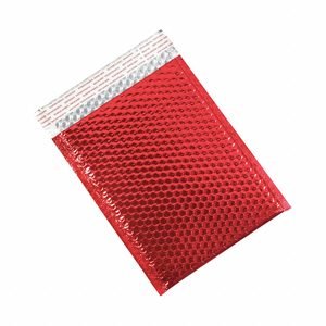 Glamour Bubble Mailers,9x11.5",Red,PK100: 9 in Usable Wd, 11 1/2 in Usable Lg, Red, 100 PK