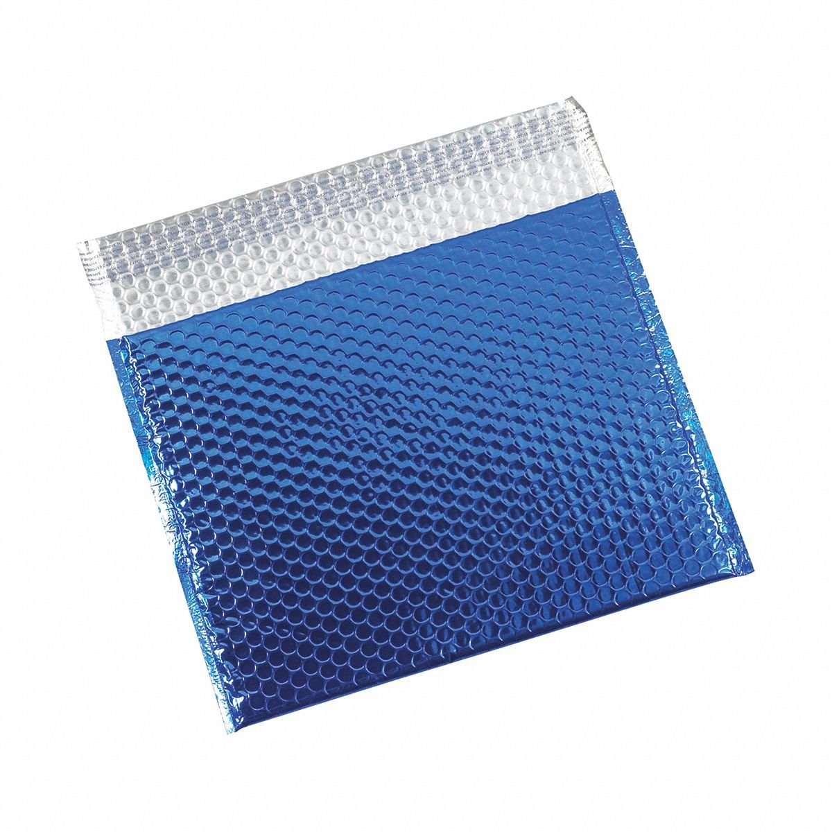 Bubble Mailers,13 3/4x11",Blue,PK48: 13 3/4 in Usable Wd, 11 in Usable Lg, 11 in Outside Lg, 48 PK