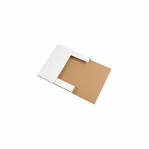 Easy-Fold Mailer,10-1/4x10-1/4x1",W,PK50: Kraft, 10 1/4 in Inside Lg, 1 in Inside Ht, 50 PK