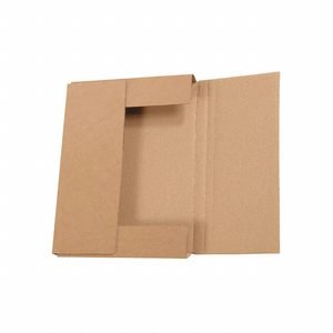 Fold Mailer,11 1/8x8 5/8x4",PK50: Kraft, 11 1/8 in Inside Lg, 4 in Inside Ht, ECT-32-B, 50 PK