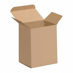 Cartons,Reverse Tuck,2x1 1/4x3",PK1000: Kraft, 2 in Inside Lg, 1 1/4 in Inside Wd, 1,000 PK