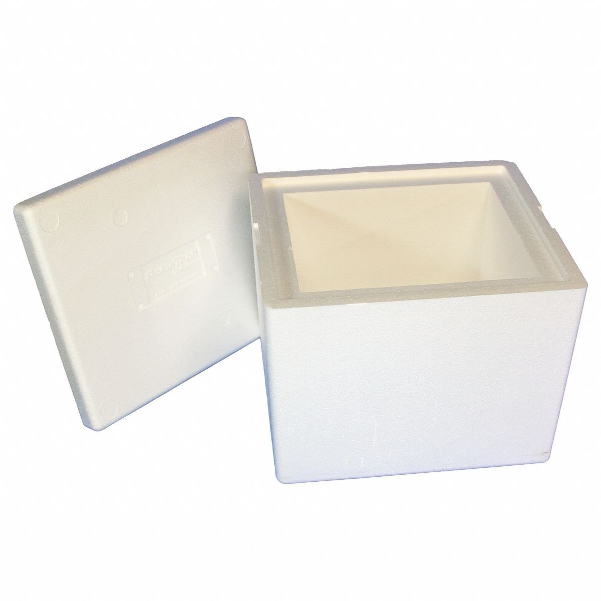 Insulated Shipping Container: 12 3/8 in x 10 1/2 in x 10 3/8 in, 2 in Insert Wall Thick, Cardboard