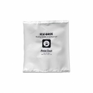 POLAR TECH Cold Pack: Biodegradable Cold Pack, 8 oz Wt, 6 in Lg, 4 in Wd, 18 PK