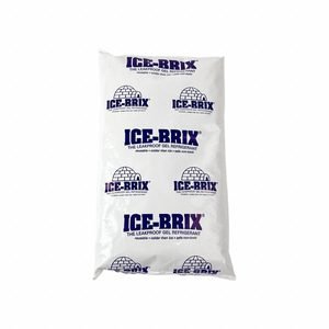 POLAR TECH Freezer Pack: Leak Proof Cold Pack, 32 oz Wt, 10 in Lg, 6 in Wd, 9 PK