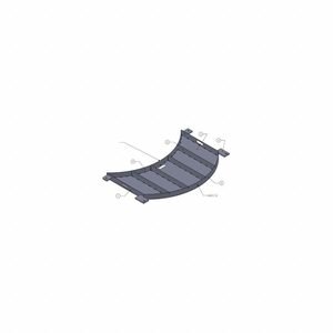 ROBOPAC Ramp Extension: Ramp Extension, 48 in Lg, 24 in Wd, 2 13/16 in Ht