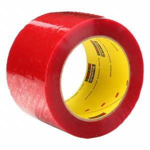 SCOTCH Security Message Box Sealing Tape, PK 24: 1.8 mil Tape Thick, Clear, Security, 24 PK