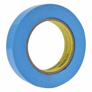 SCOTCH Strapping Tape: 3.2 mil Tape Thick, 1 in x 180 ft, Blue, 9 PK