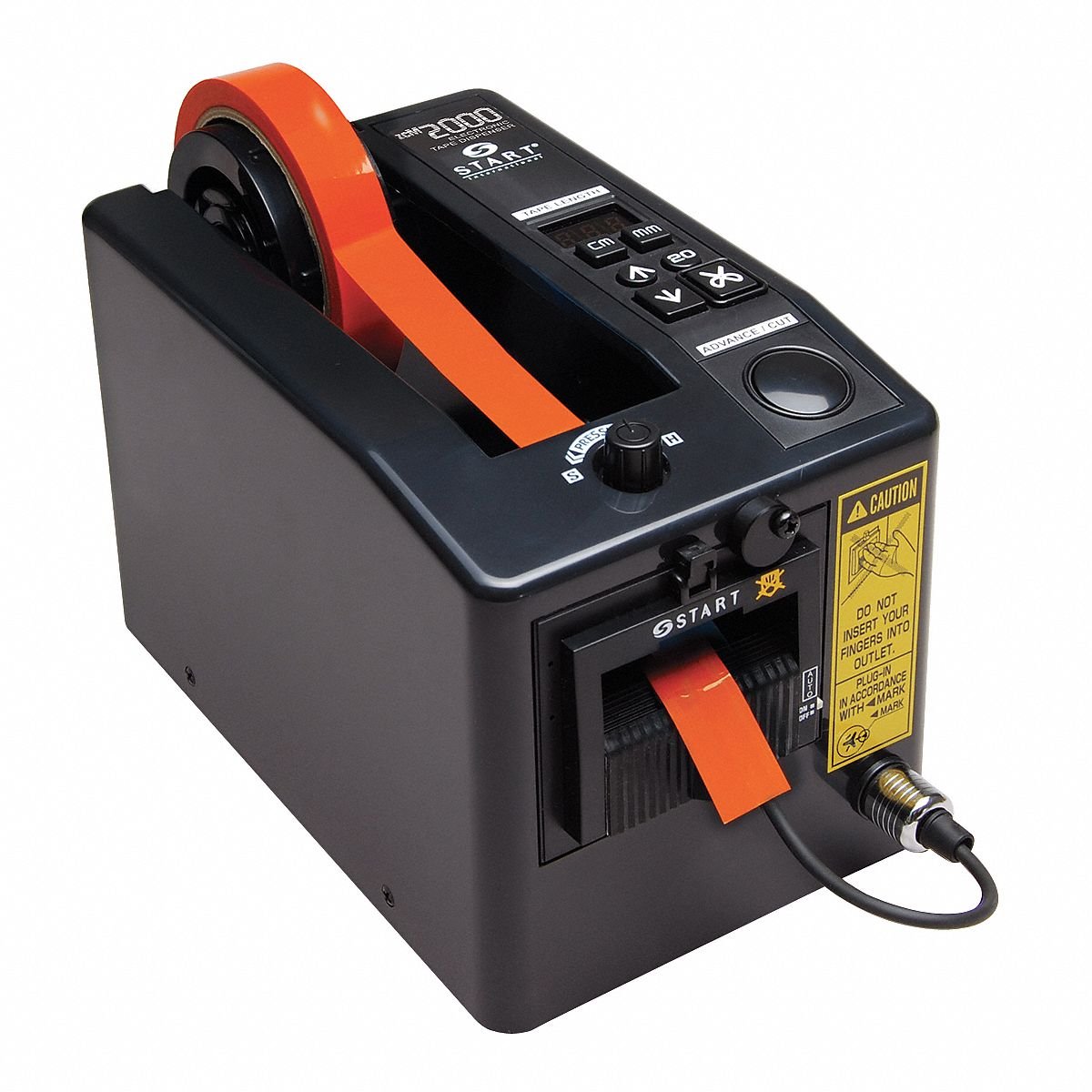 START INTERNATIONAL Tape Dispenser: For 2 in Max Tape Wd, For 3 in Max Tape Core Dia, Tape Dispenser