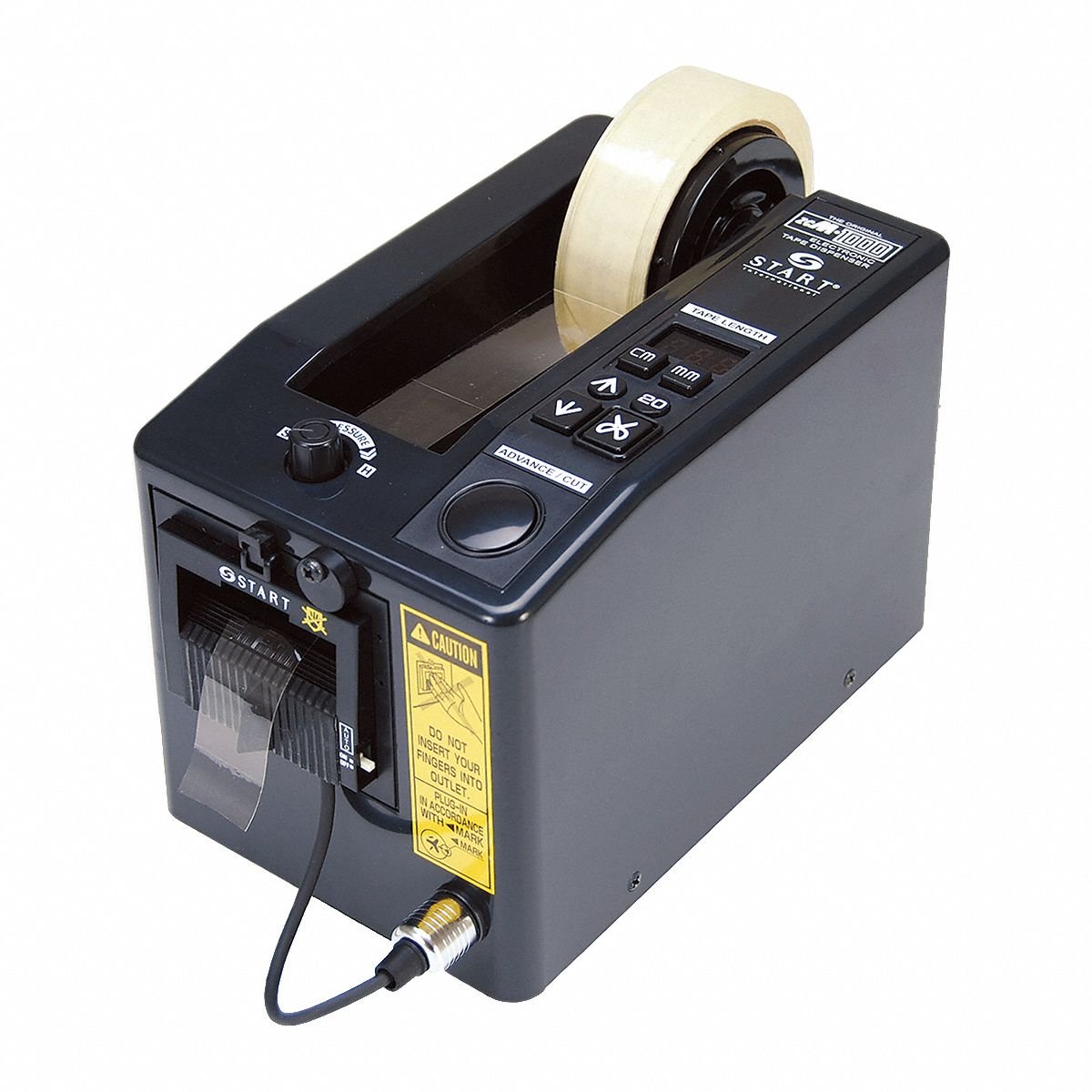 START INTERNATIONAL Tape Dispenser: For 2 in Max Tape Wd, For 3 in Max Tape Core Dia, Narrow