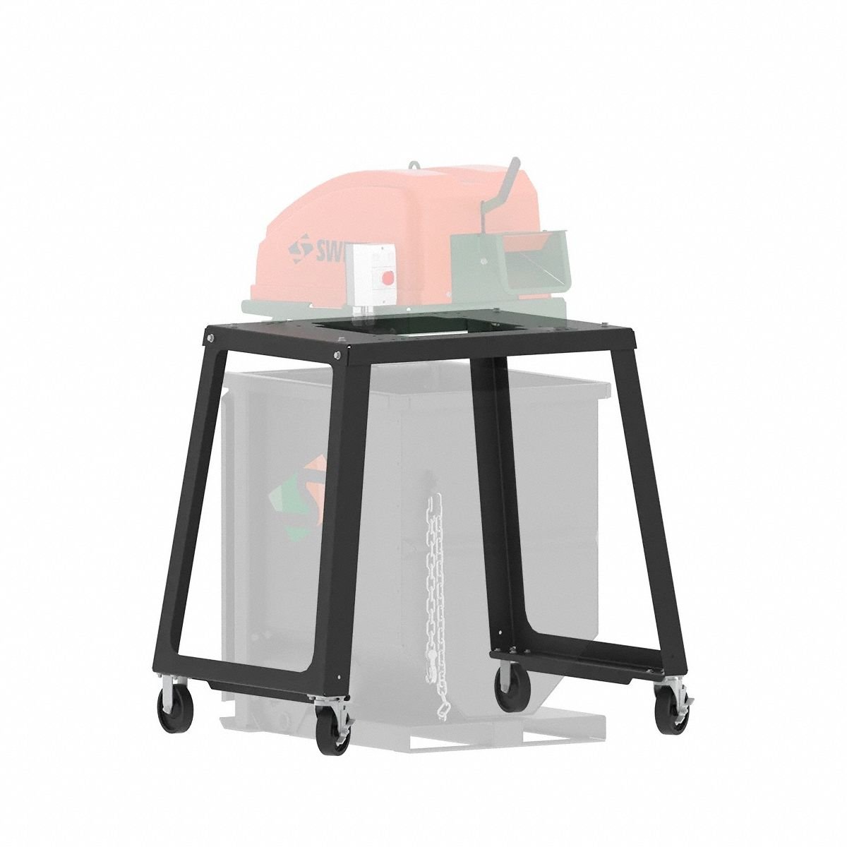 SWEED Gaylord Stand: 58 in Overall Lg, 58 in Overall Wd, 54 in Overall Ht, Model 300-1/2 HP