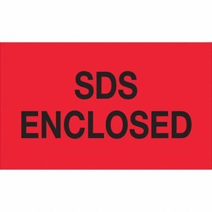SDS Enclosed Label: 500 PK