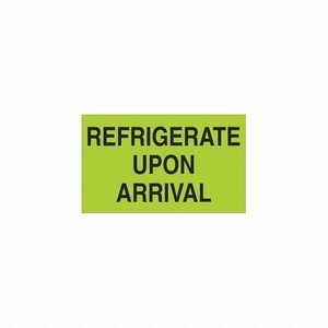 Climate Label,Refrigerate 3x5": 500 PK