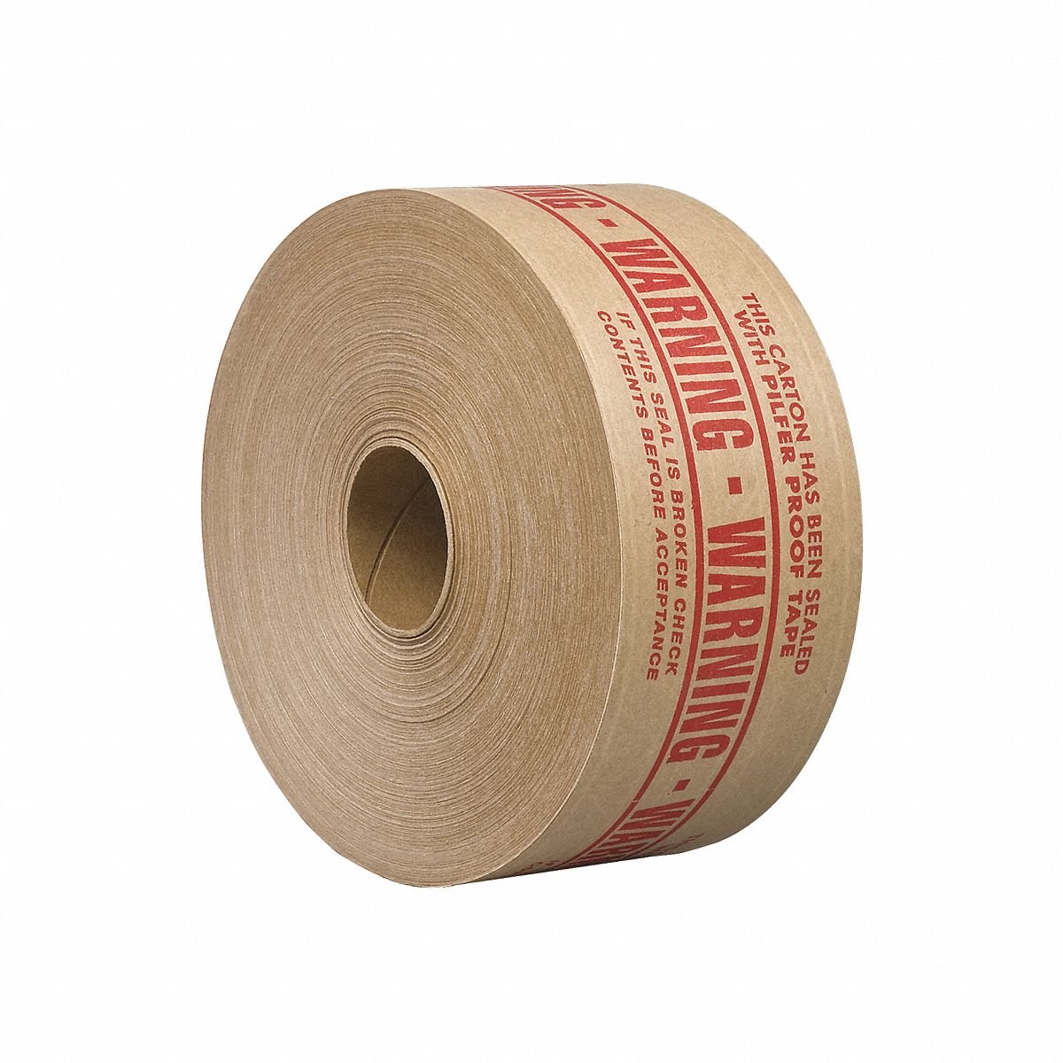 TAPECASE Water-Activated Tape: 5.7 mil Tape Thick, 3 in x 450 ft, 150KPT-1, Kraft