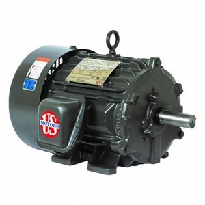 U.S. MOTORS Vector Motor: Totally Enclosed Fan Cooled, 1,775 RPM Nameplate RPM @ 60 Hz, 230/460V AC