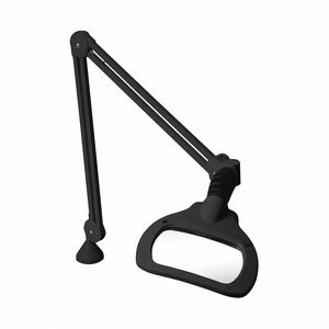 VISION-LUXO Rectangular Magnifier Light: LED, 1.88x, 3.5 Diopter, 600 lm Max Brightness, 120V AC