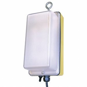 W F HARRIS LIGHTING Temporary Job Site Light: LED, Corded, Magnetic Light, 6 ft Power Cord Lg, 5-15P