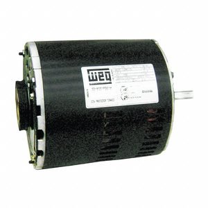WEG Evaporative Cooler Motor: Single Phase, Resilient Ring, Split-Phase, 1/3 hp Horsepower, 115V AC