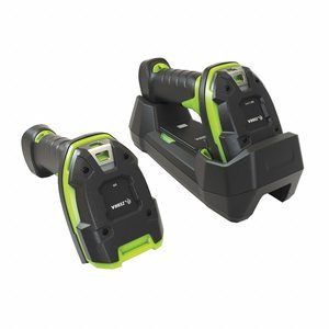 ZEBRA Barcode Scanner: Government/Manufacturing/Transportation and Logistics/Warehousing, Green